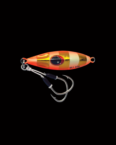 The Bullet- Orange Gold Stripe