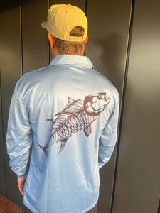 Blue Tuna Fishing Shirt