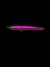 Load image into Gallery viewer, Floating 220mm purple super sauri sticky