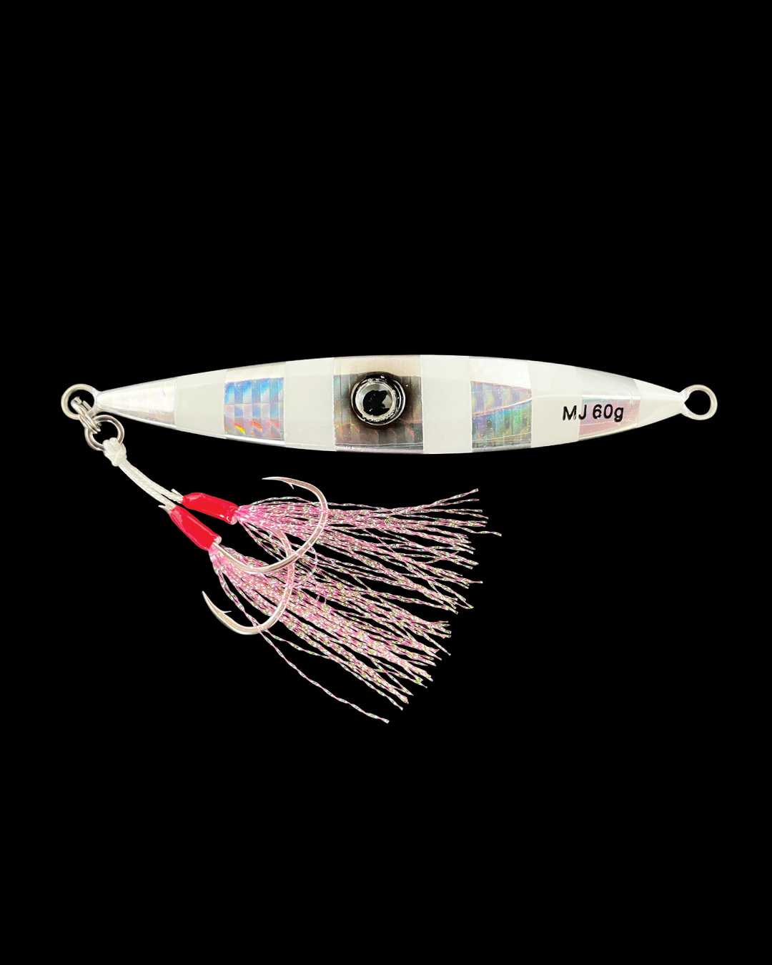 fish lure thief Reef Thief- Silver & White – Montague Jigs