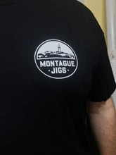 Load image into Gallery viewer, Black Montague Circle Tee