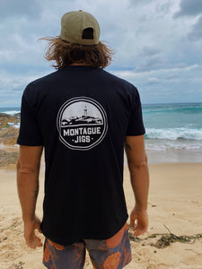 Black Montague Circle Tee