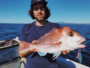 Snapper Slappa- Silver & White